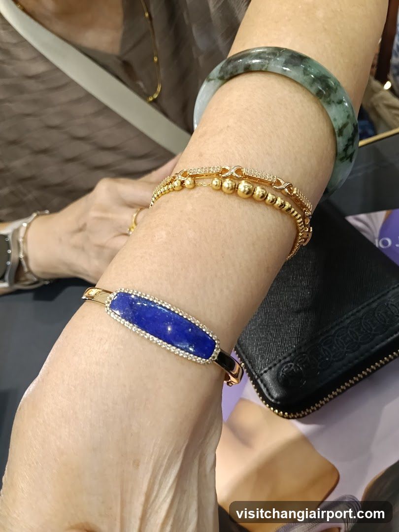 Jewelry Display on Wrist