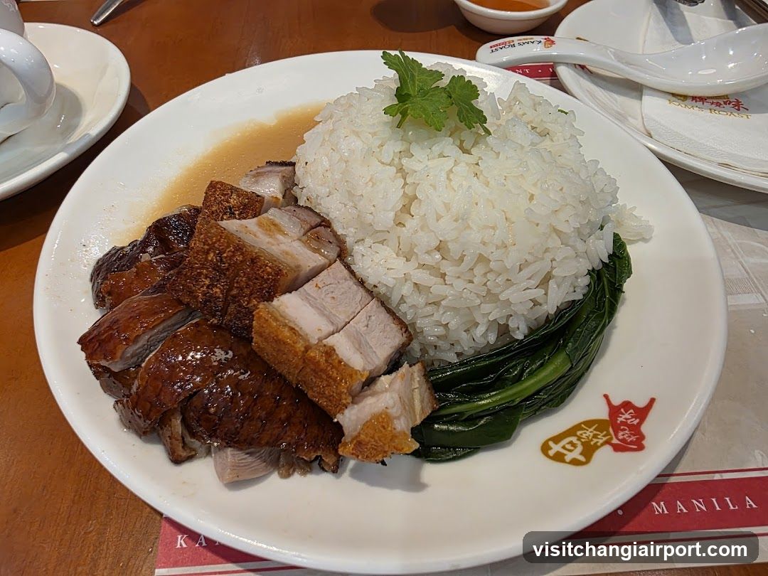 Roast Pork Rice Plate