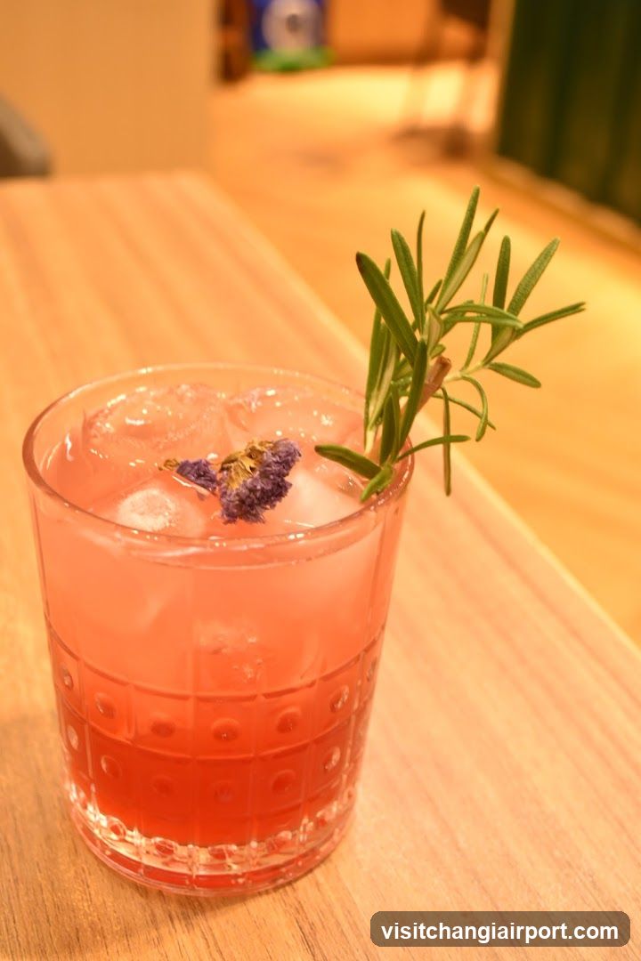 Rosemary and Lavender Cocktail
