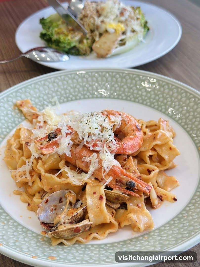 Pasta with Shrimp and Clams