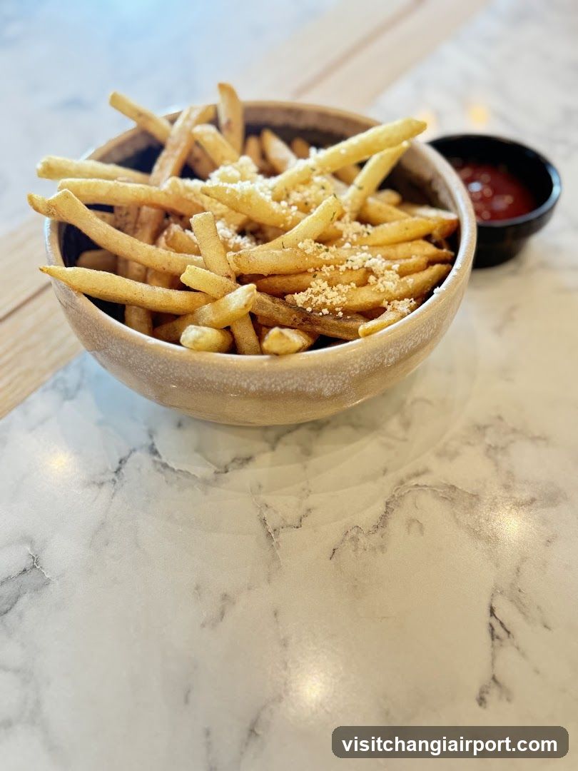 Bowl of Fries with Seasoning