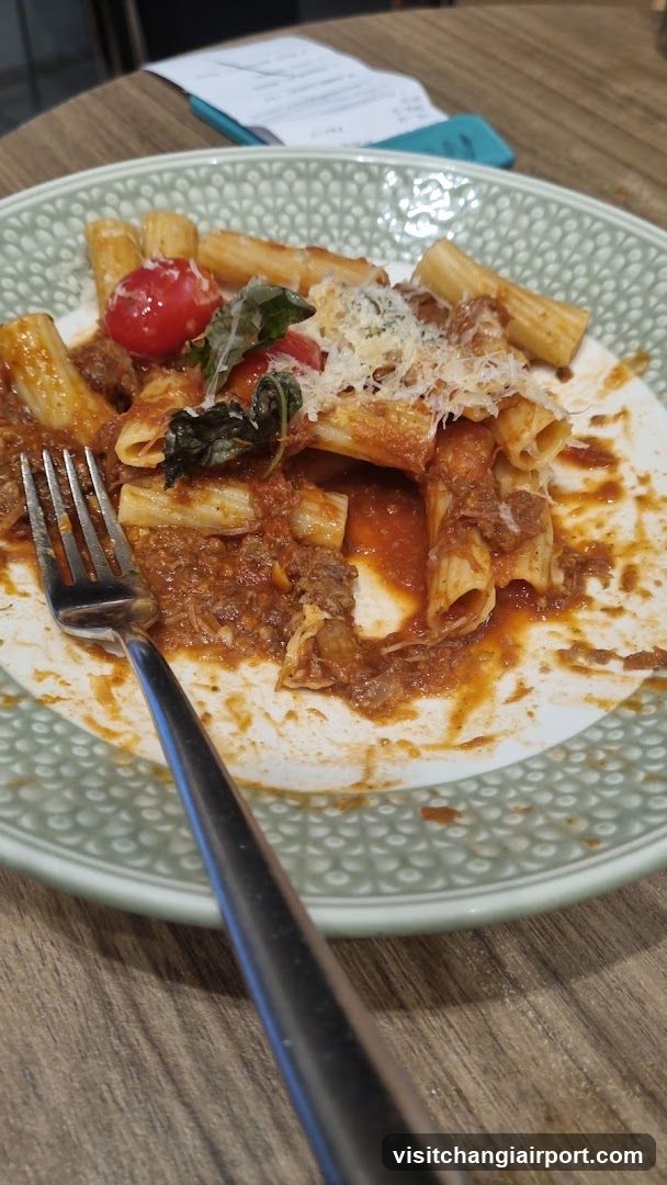 Pasta Dish on a Plate