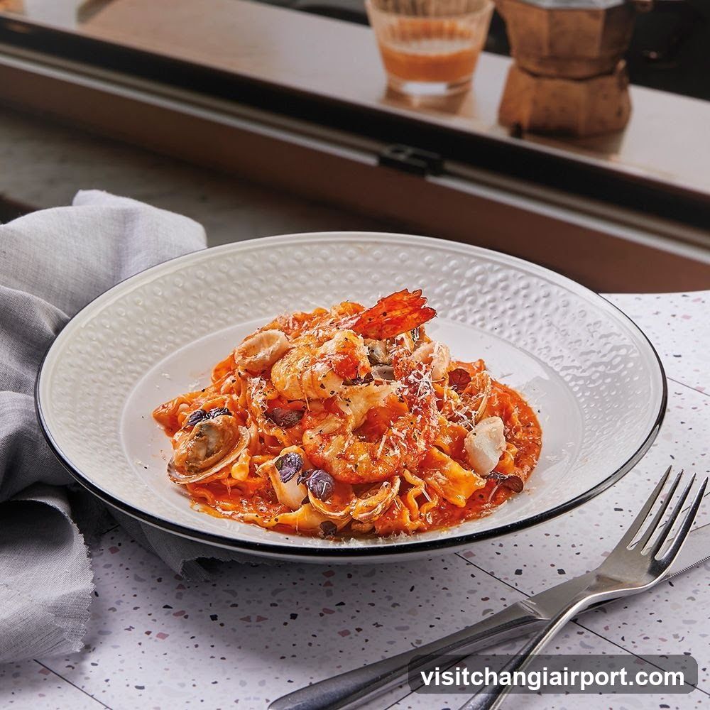 Shrimp Pasta Dish
