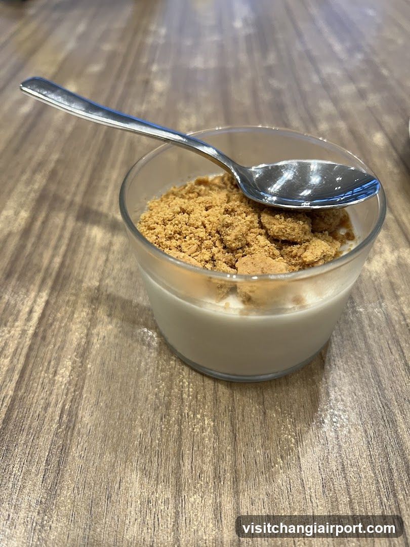 Dessert with Crumb Topping