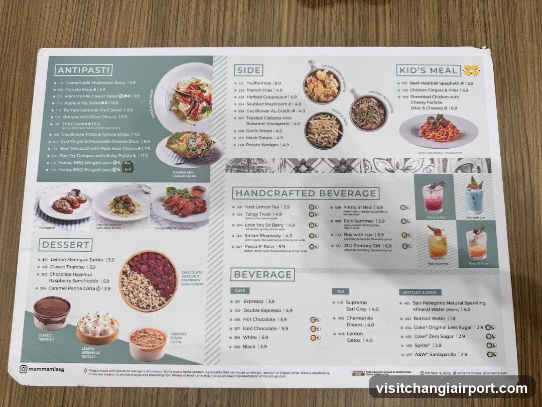 Mammaslag Menu