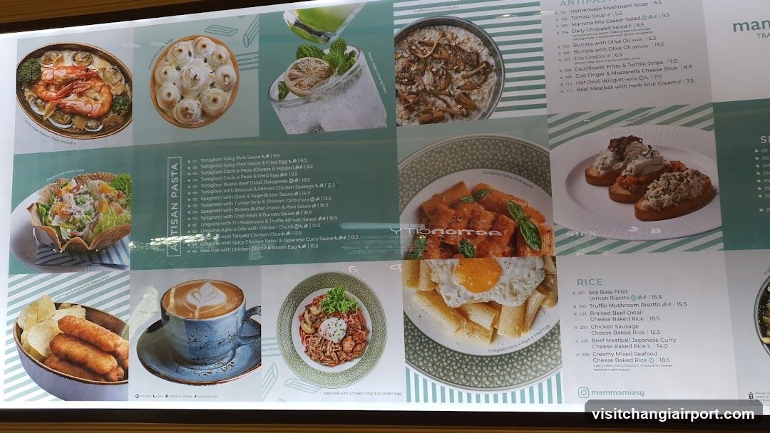 Isan Pasta Menu Board