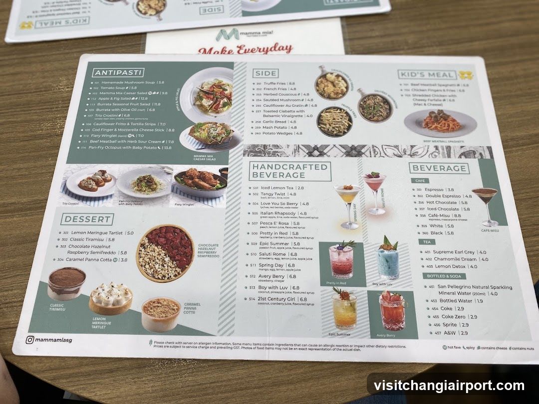 Mammaslag Menu