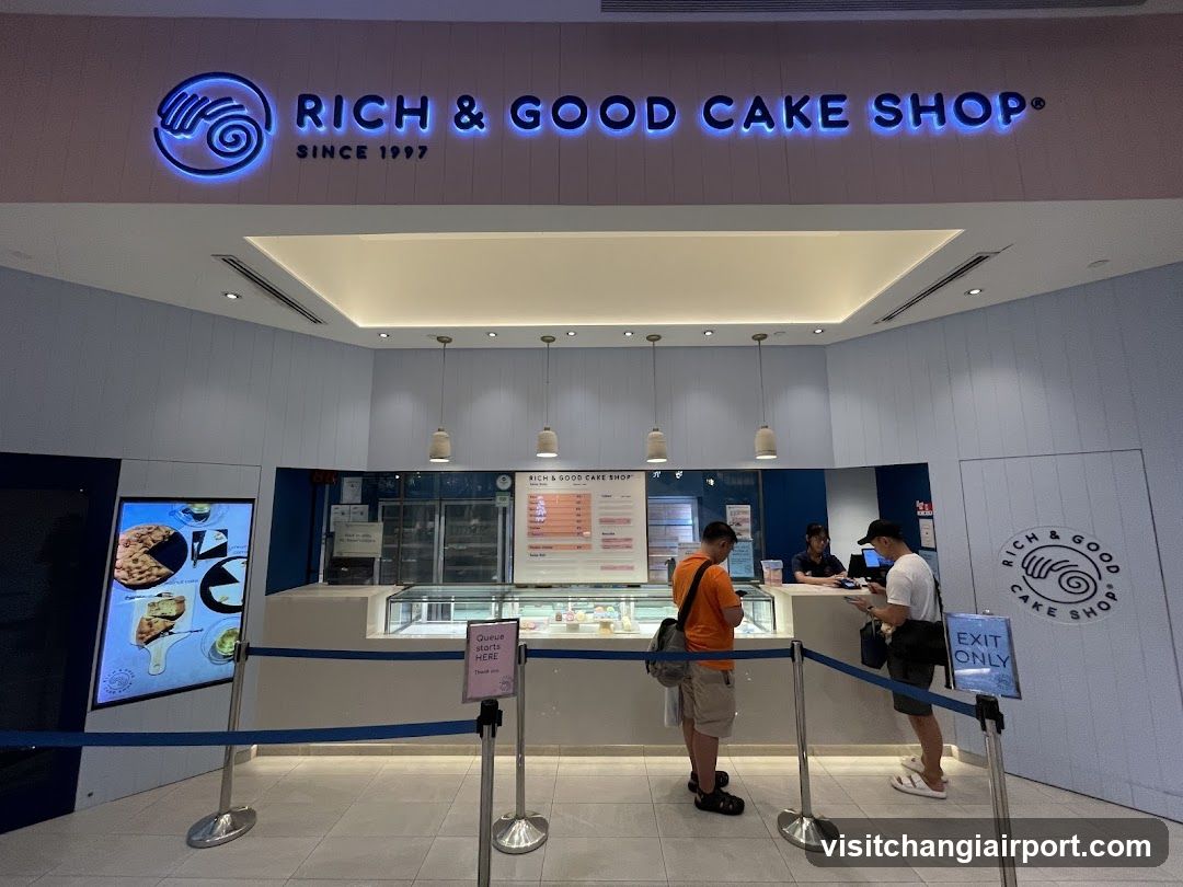 Rich & Good Cake Shop Interior View