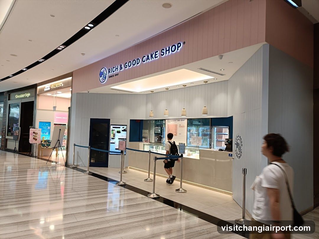 Rich & Good Cake Shop Interior View