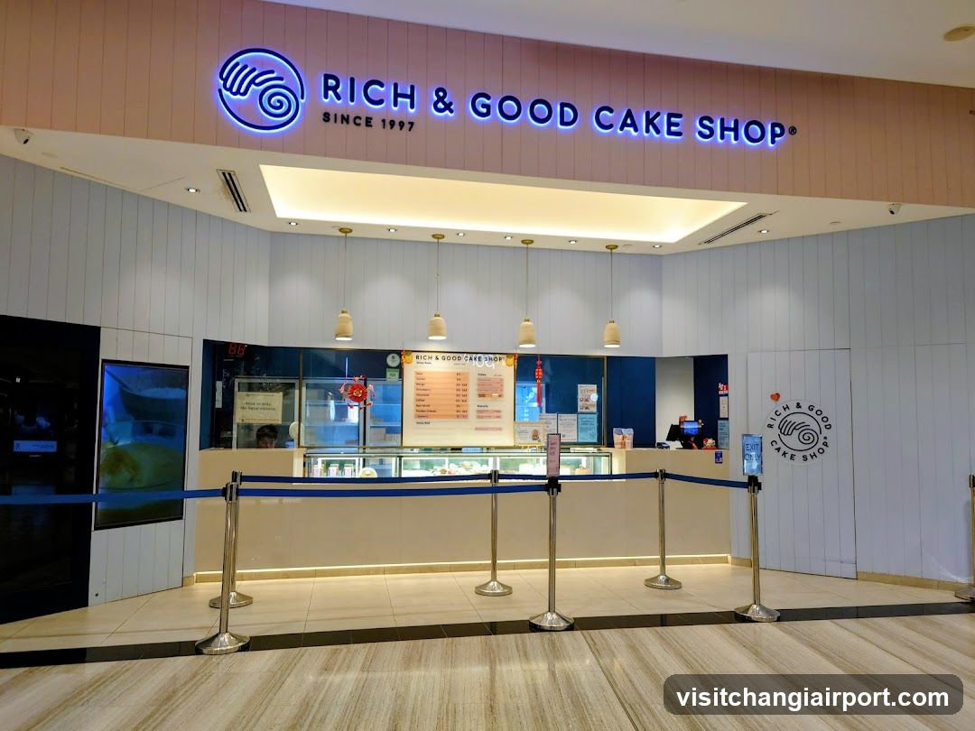 Rich & Good Cake Shop Interior View