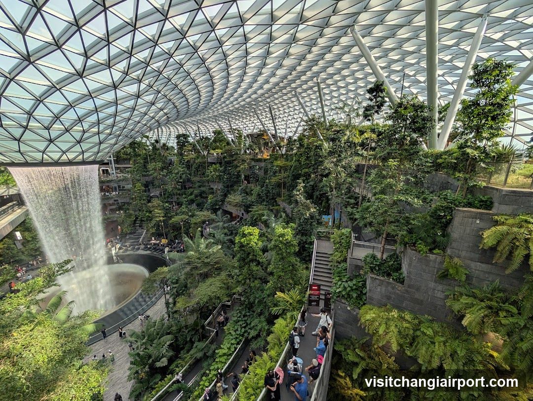 Vertical Garden with Waterfall