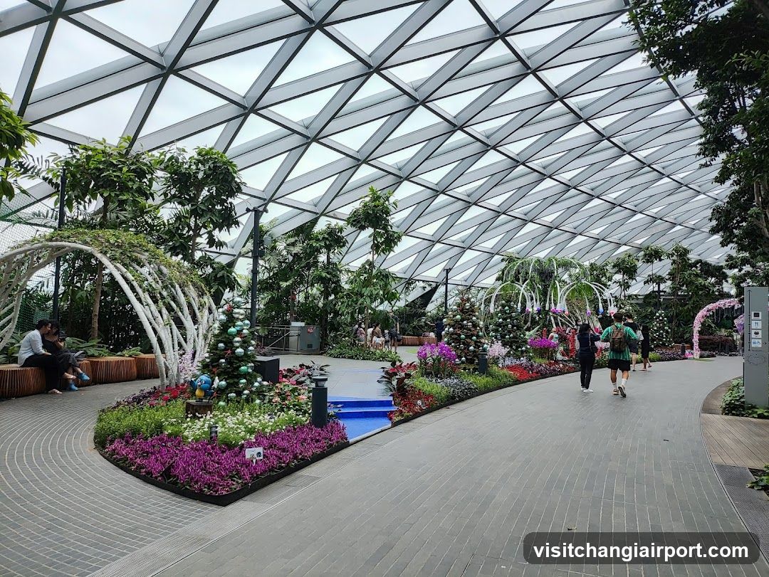 Flower Dome Interior