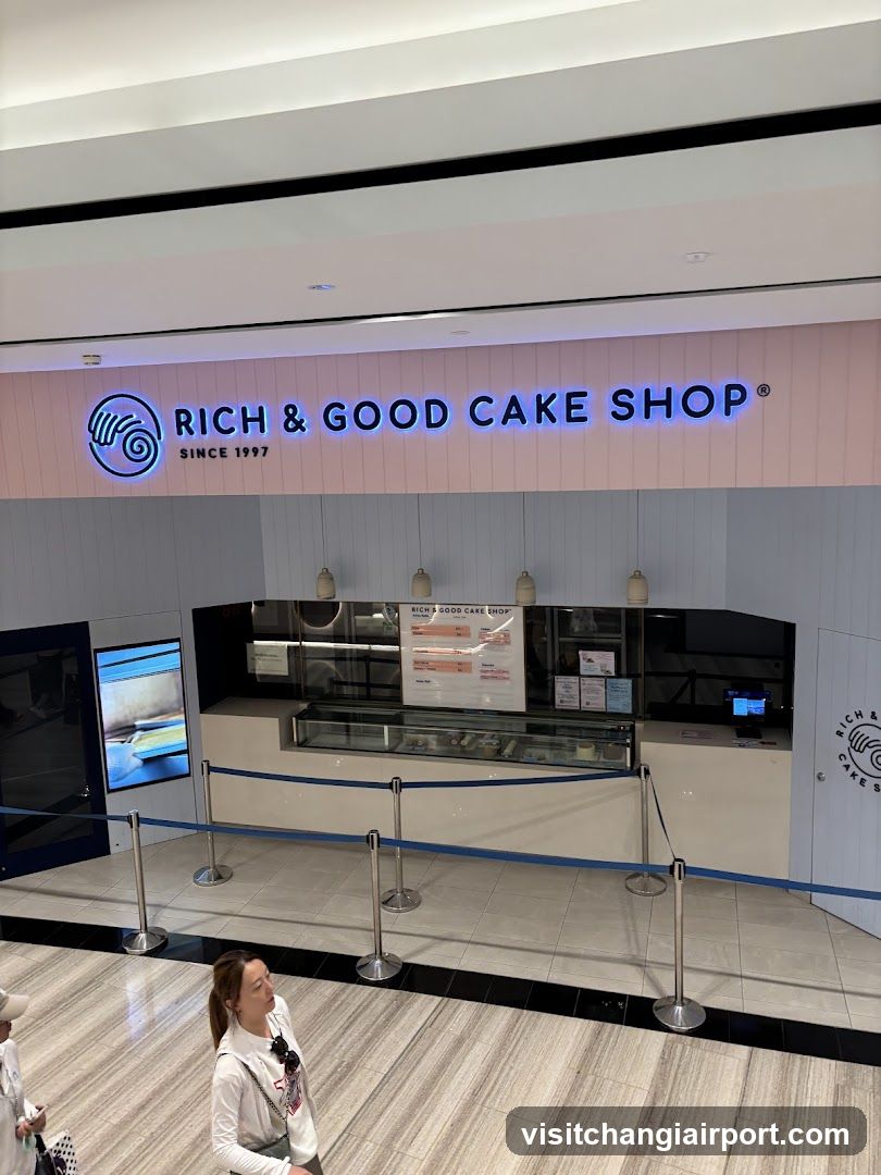 Rich & Good Cake Shop Interior View
