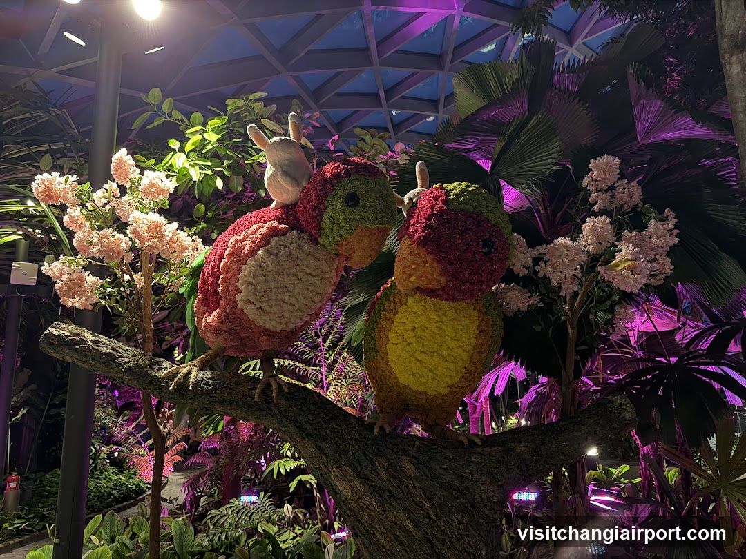 Flower Sculpture Display