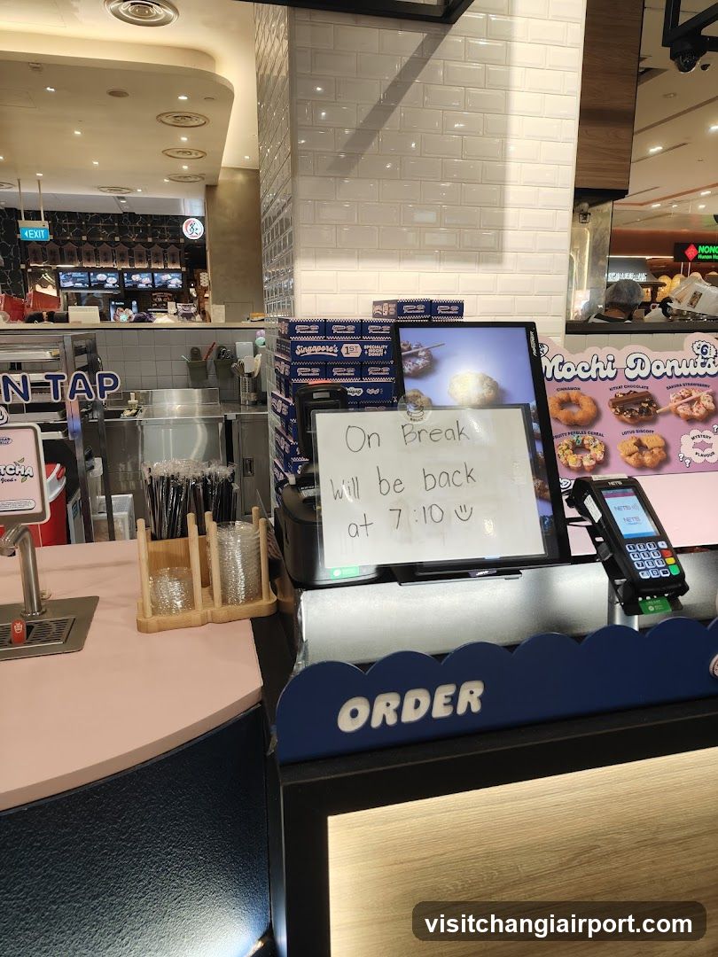 Donut Shop Counter