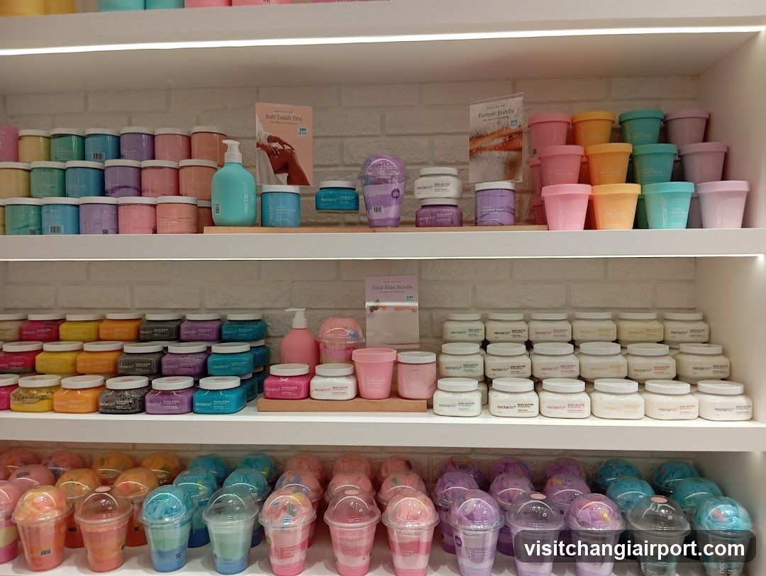 Bath and Body Shop Display