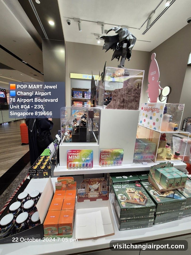 POP MART Jewel Changi Airport Store Interior