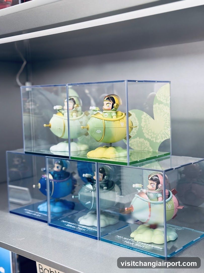 Collectible Space Ship Figures Display