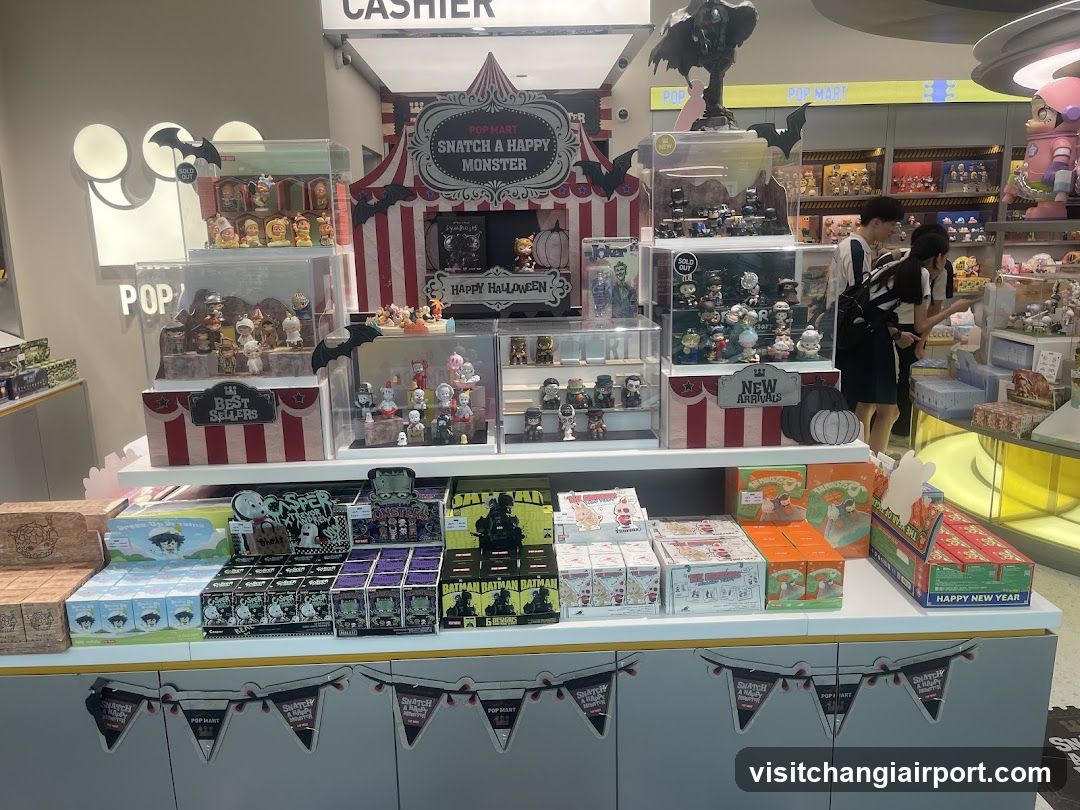 Halloween Merchandise Display