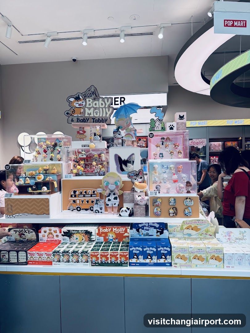 Pop Mart Store Interior Display