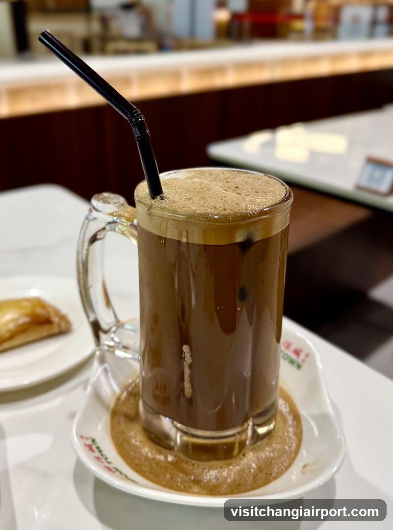 Iced Coffee with Pastry
