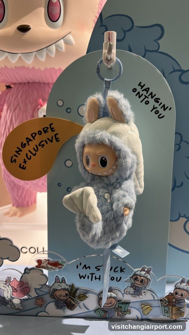 Labubu Keychain Display