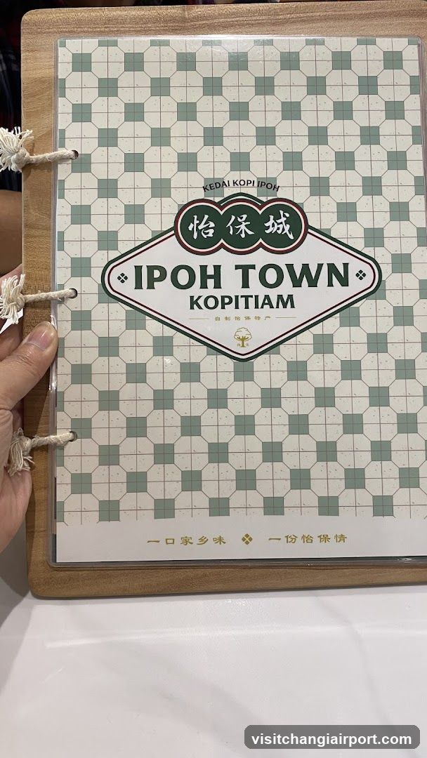 Ipoh Town Kopitiam Menu Cover