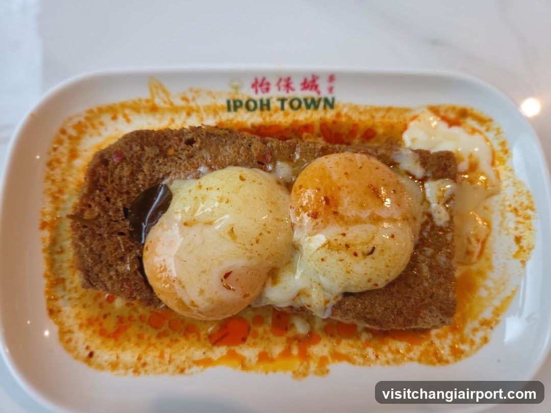 Ipohtown Toast with Poached Eggs