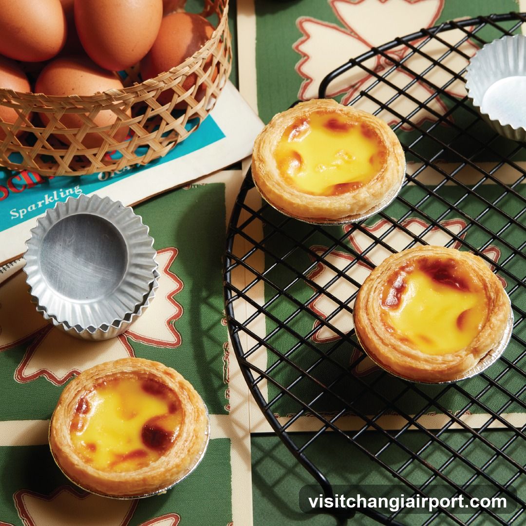 Egg Tarts and Ingredients