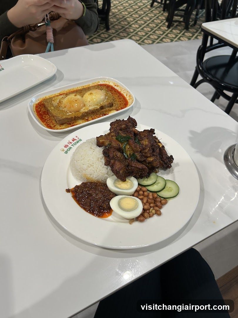 Food Table Setting