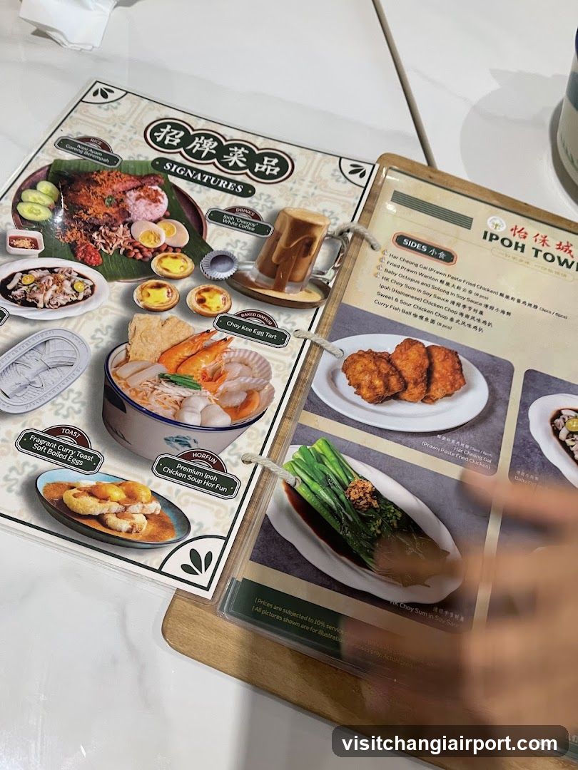 Ipohtown Menu