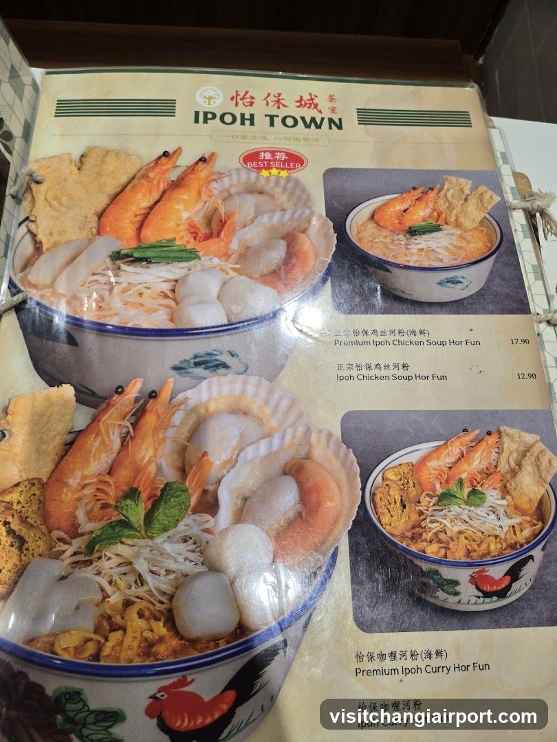 Ipoh Town Menu