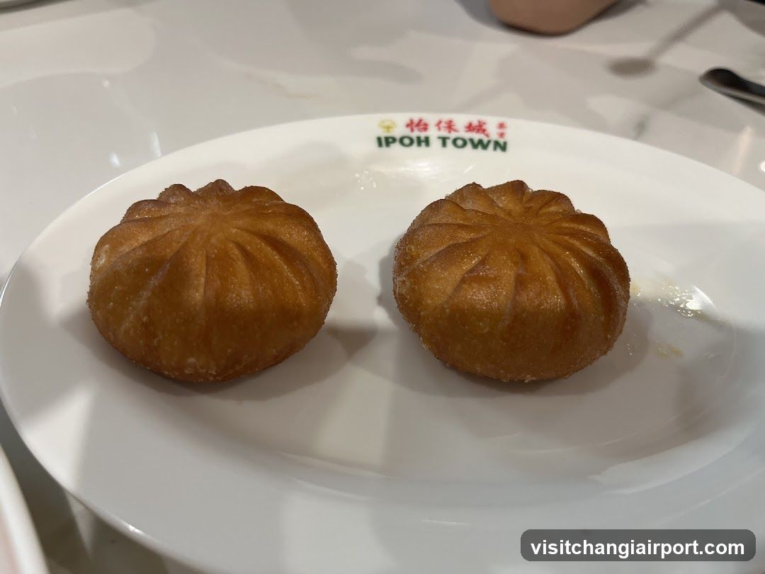 Dumplings on a plate