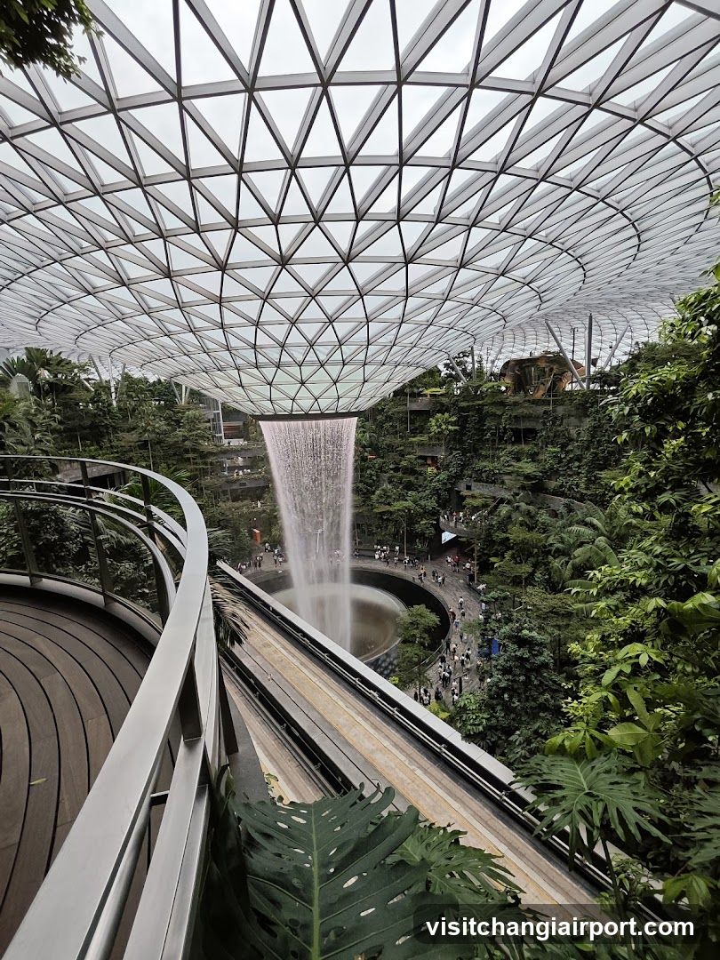 Vertical Garden with Waterfall