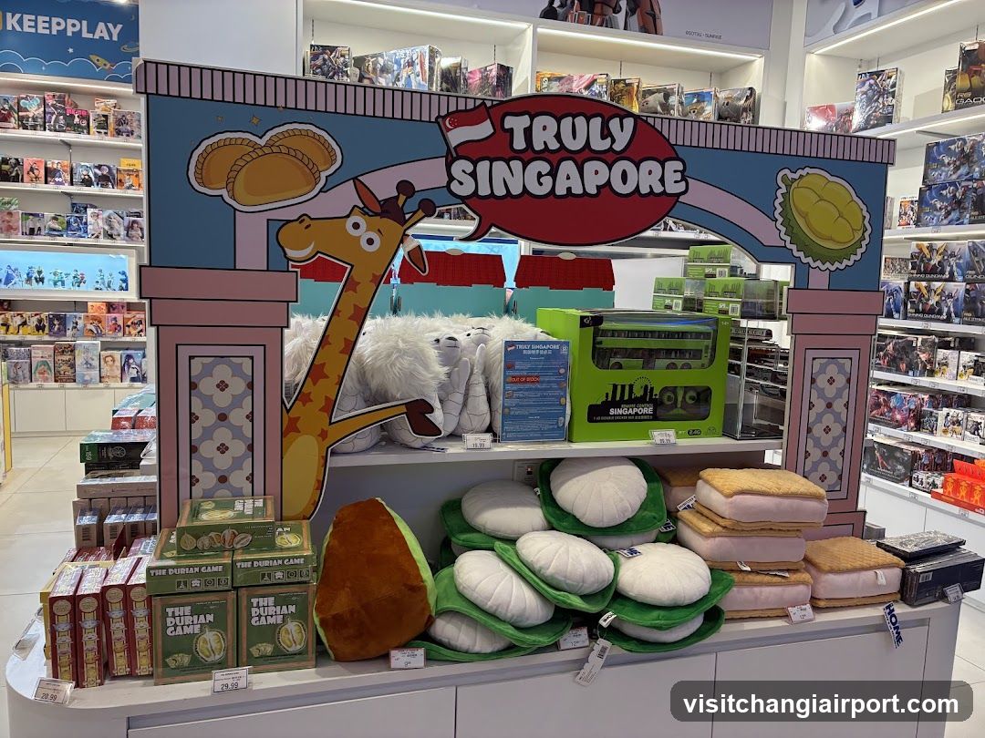 Truly Singapore Merchandise Display