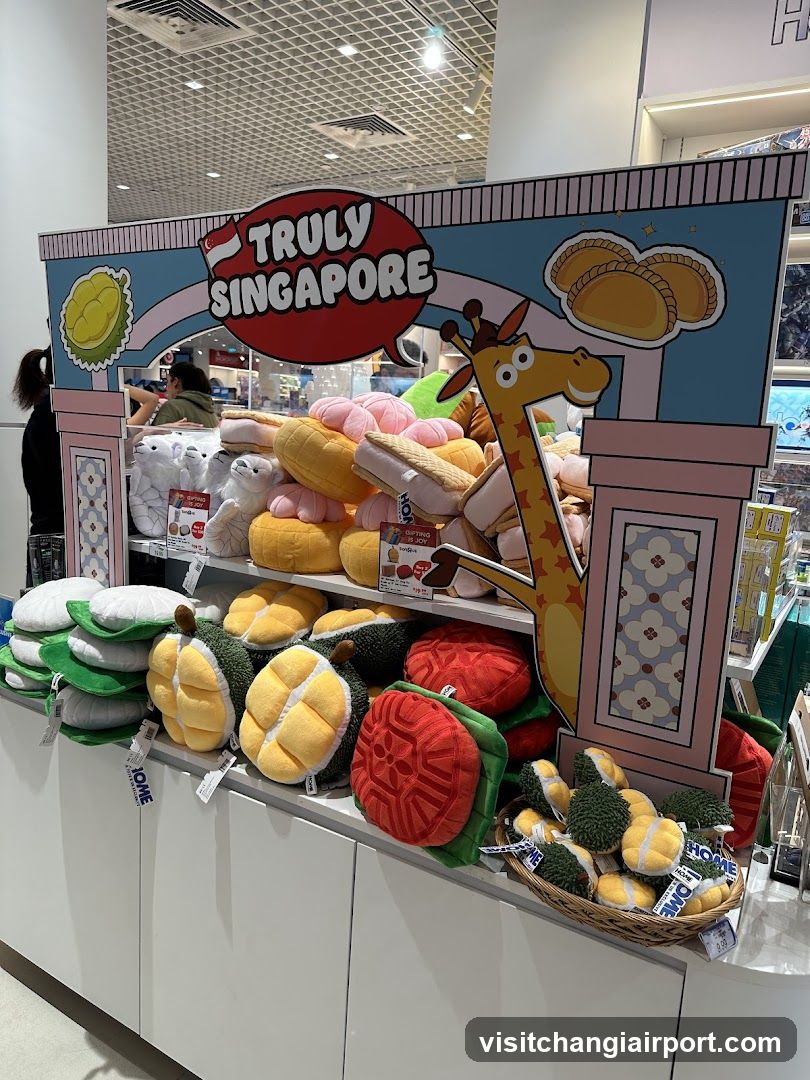 Truly Singapore Merchandise Display