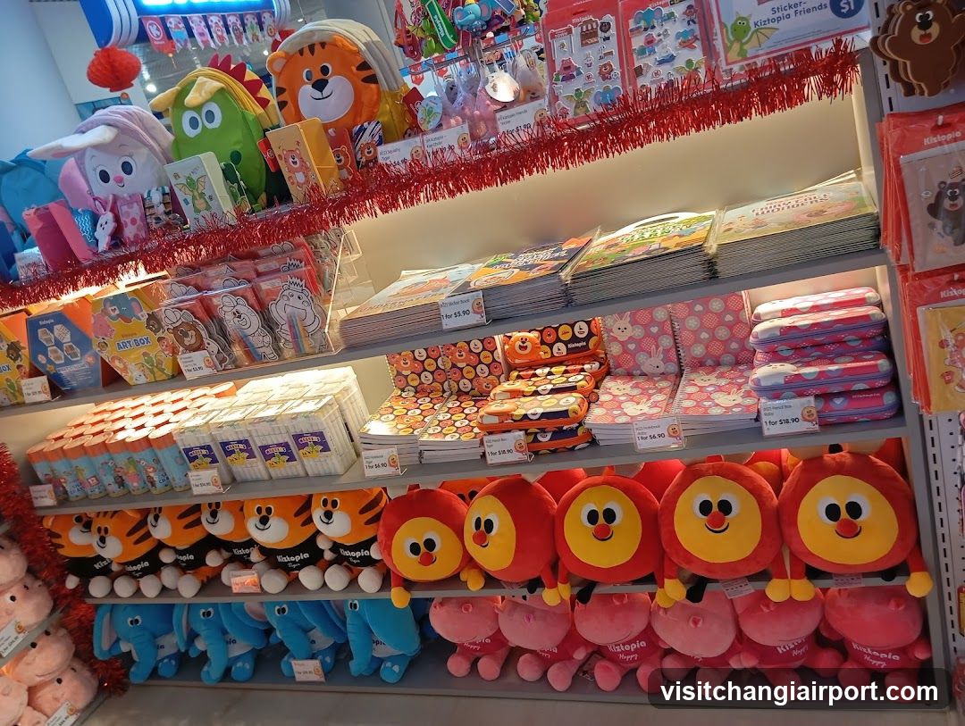 Toy and Stationery Shelf Display