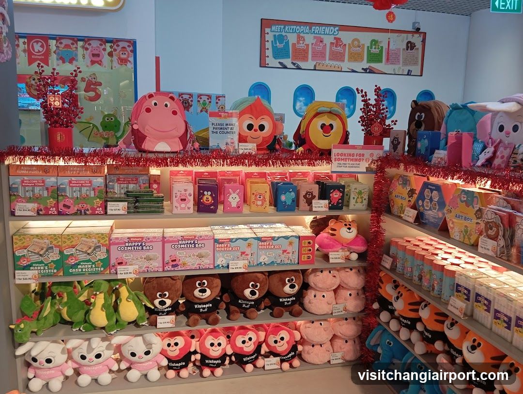 Kizotopia Friends Merchandise Display