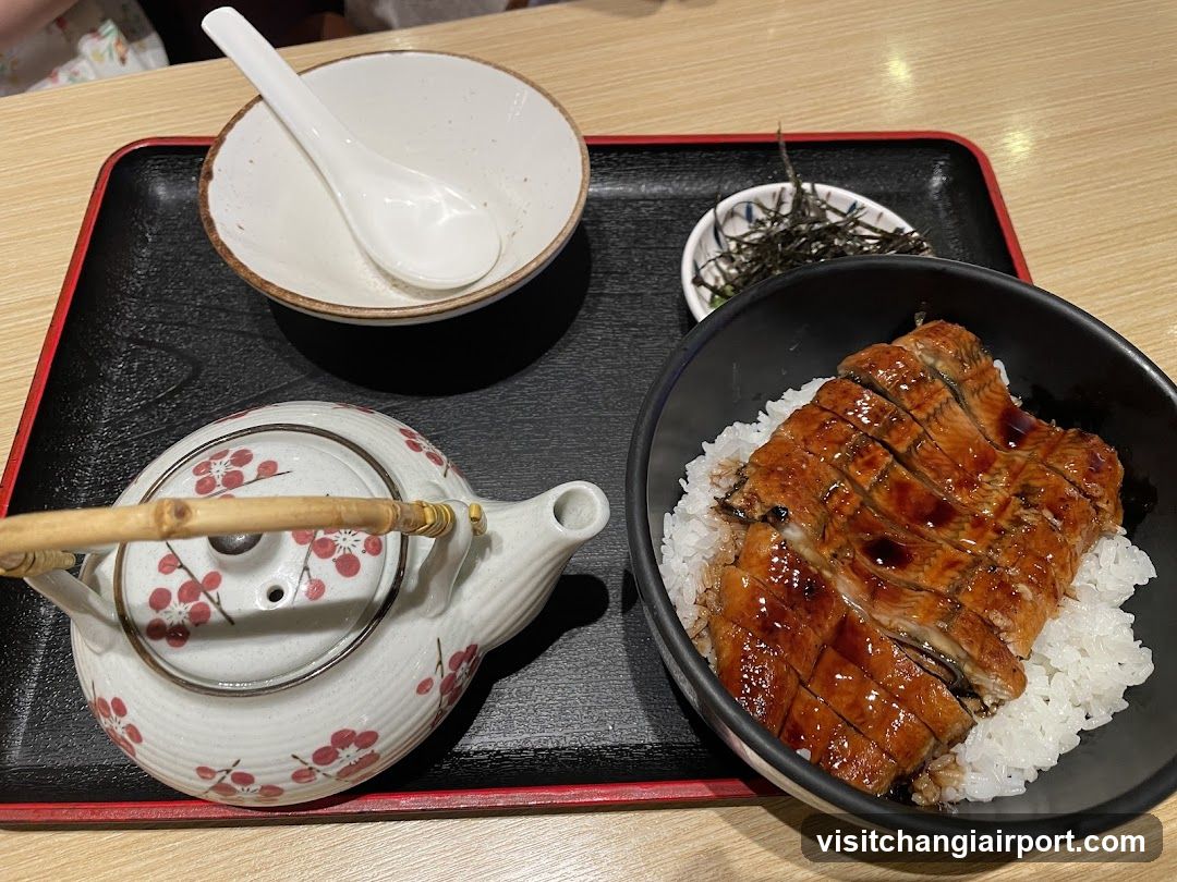 Eel Rice Bowl Set