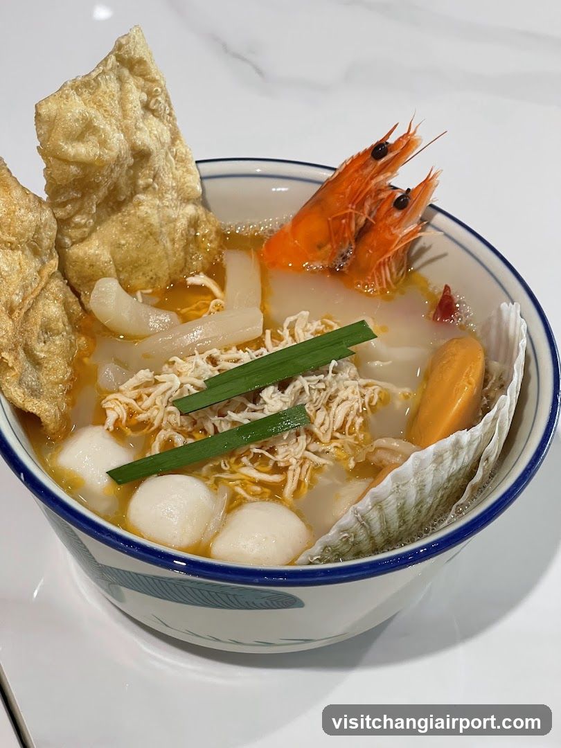 Shrimp and Fish Ball Noodle Soup