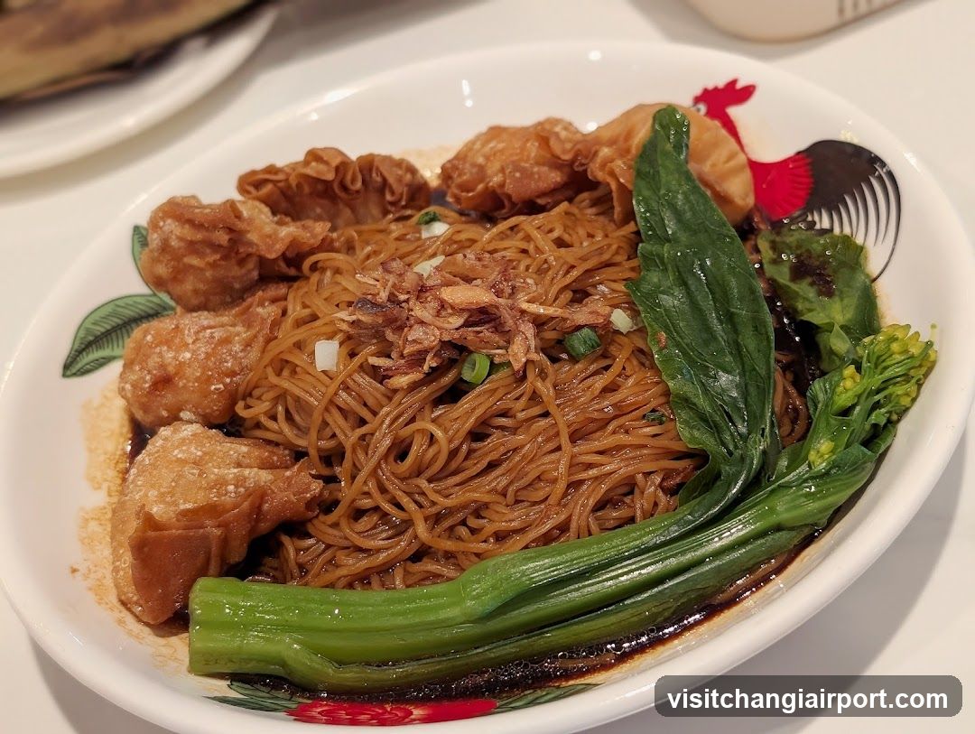 Noodle Dish with Tofu and Greens
