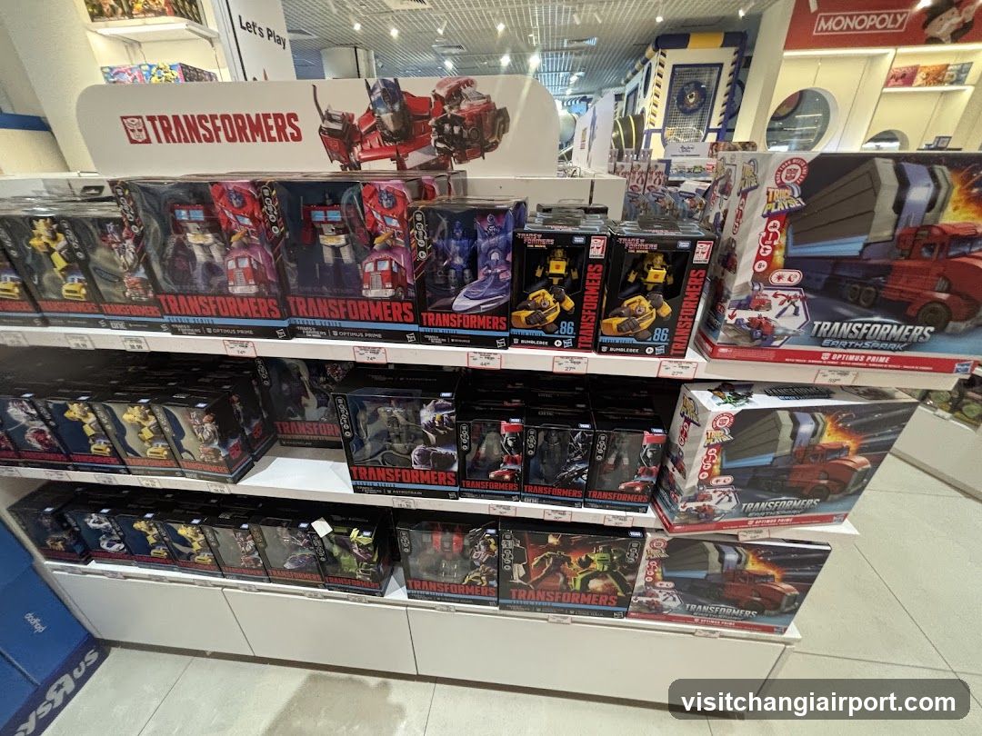 Transformers Toy Display