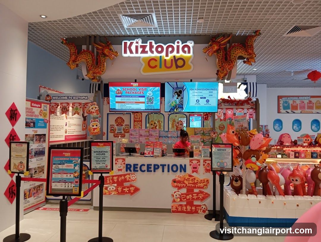 Kiztopia Club Reception Area