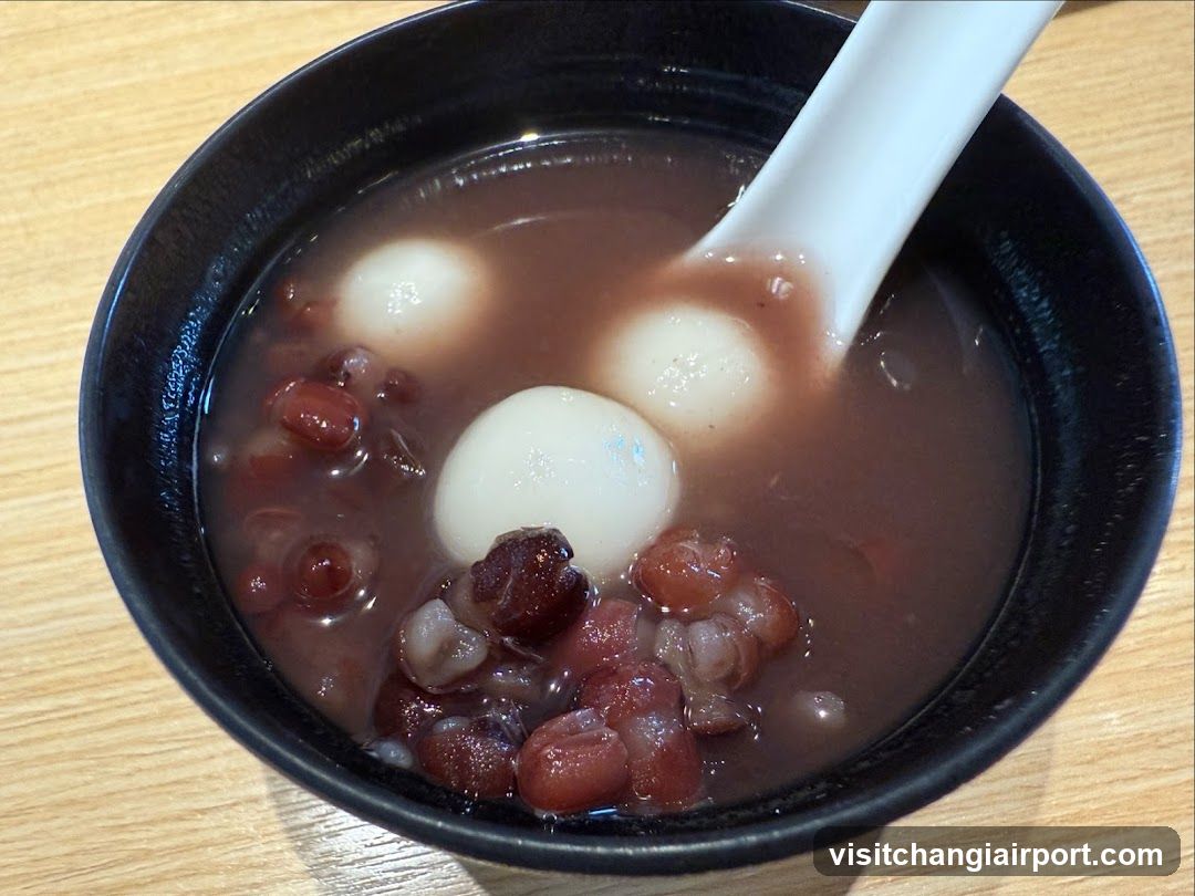 Red Bean Soup with Glutinous Rice Balls