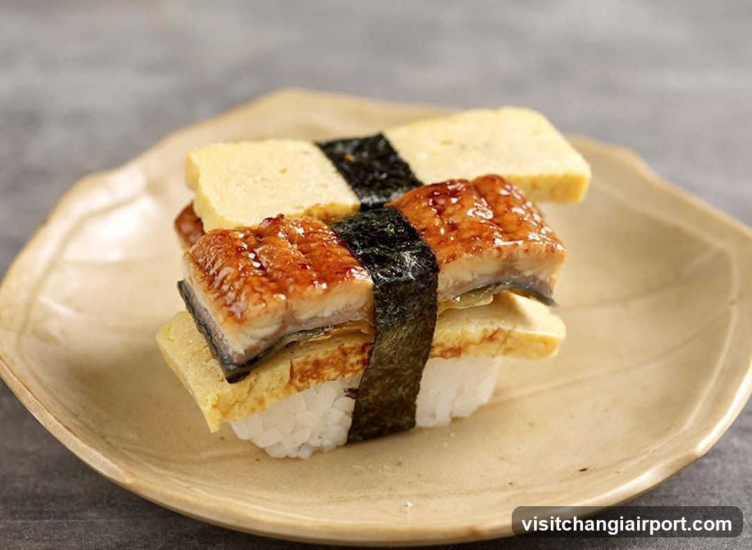 Eel and Tofu Sushi