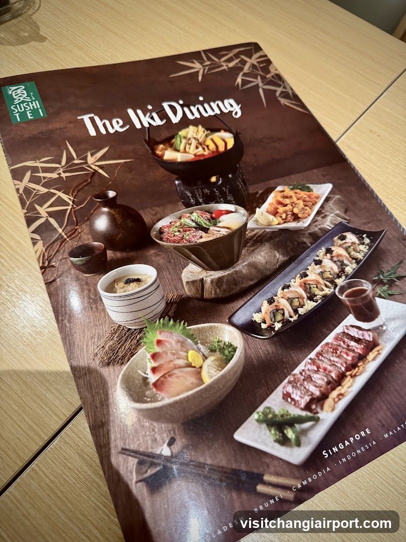 The Iki Dining Menu