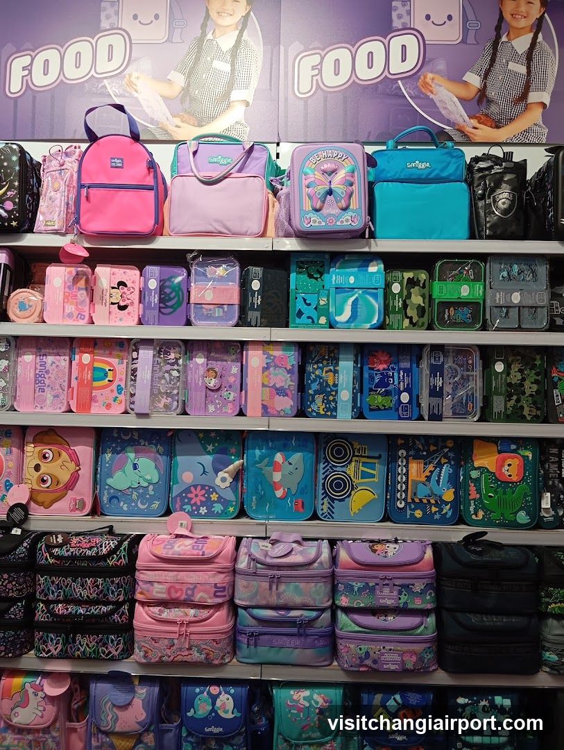 School Lunch Box Display