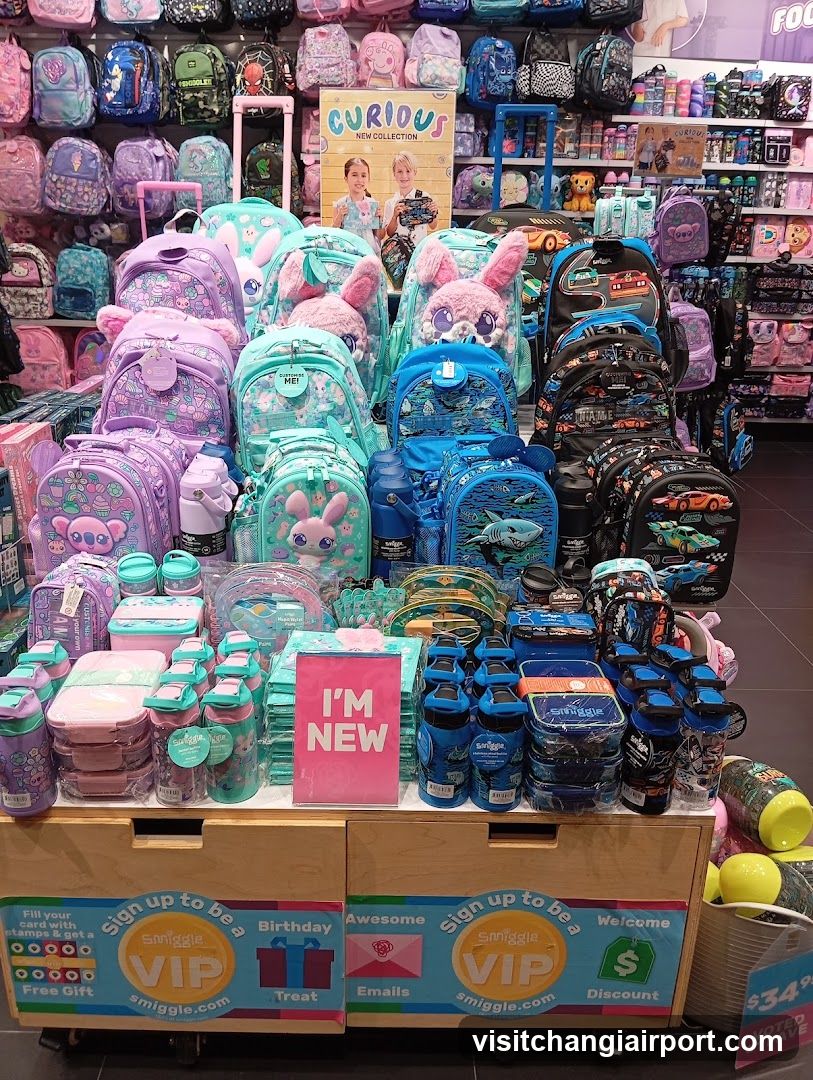 Smiggle Shop Interior Display