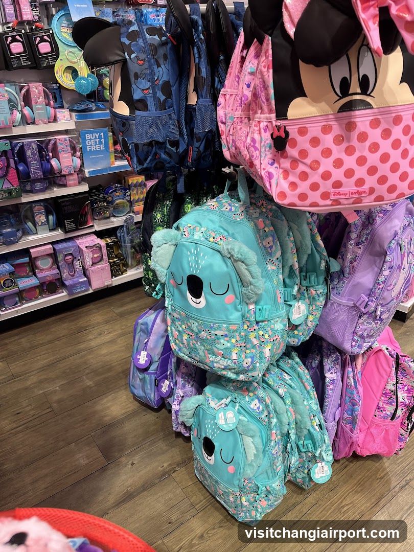 Children's Backpack Display