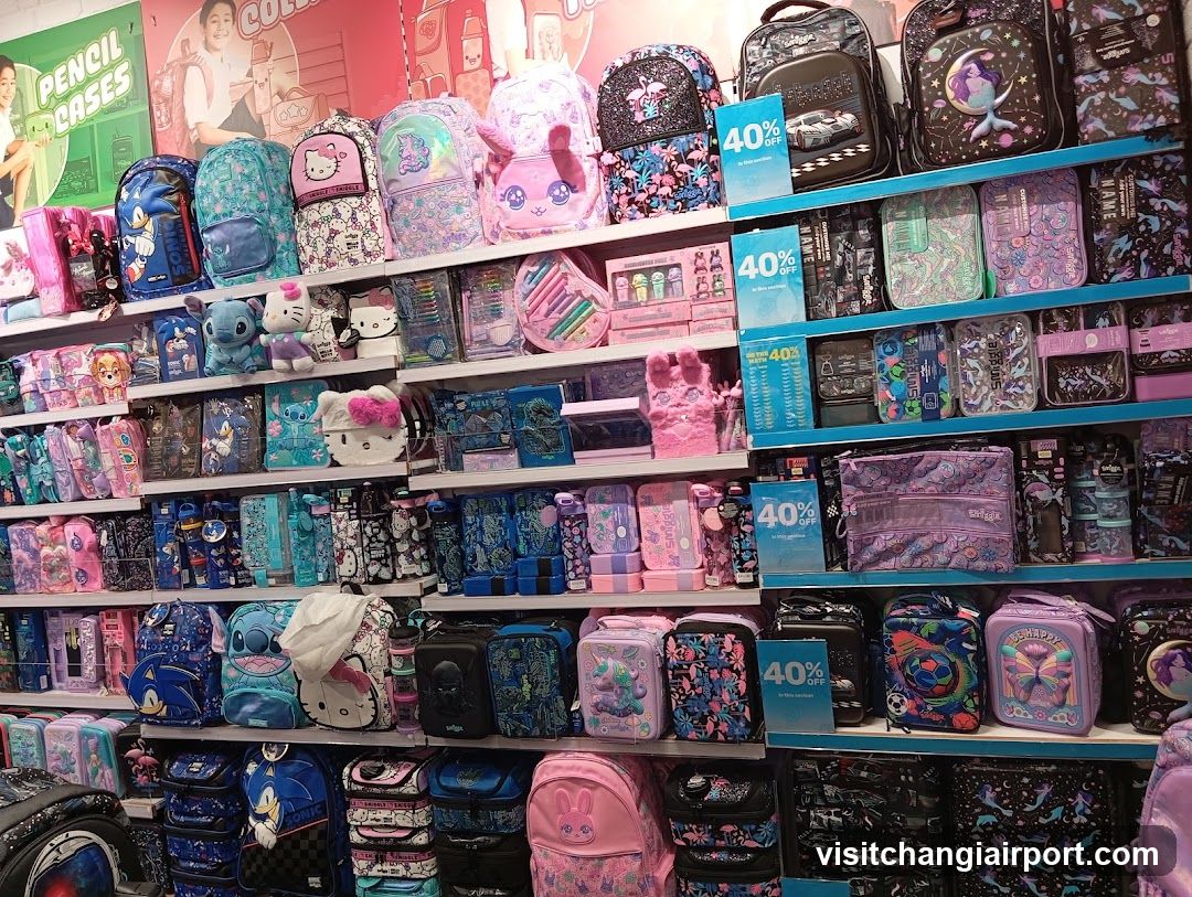 Backpack and School Supplies Display